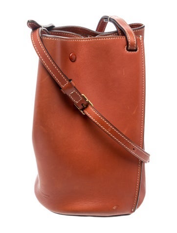 Leather Bucket Bag