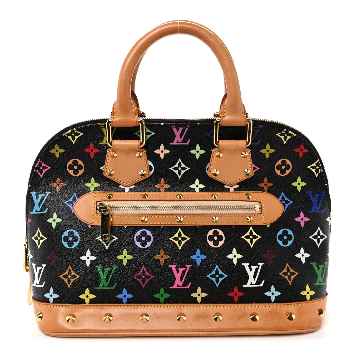 Louis Vuitton Monogram Multicolor Alma Black