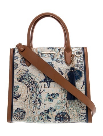 Brahmin Leather Top Handle Bag w/ Tags
