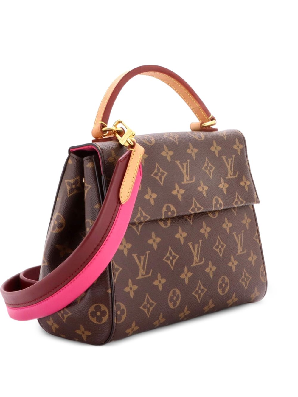 Cluny Top Handle Bag Monogram Canvas BB satchel
