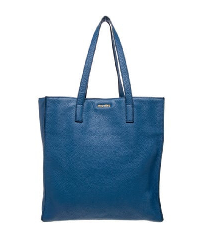 Miu Miu Miu Leather Tote