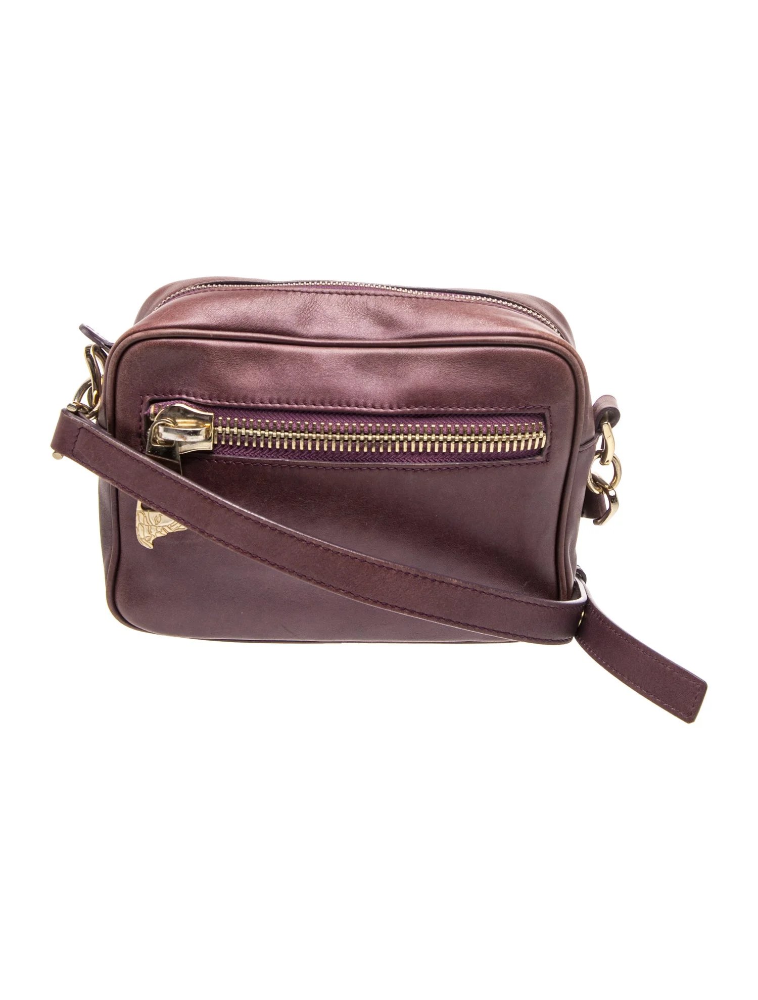 Versace Leather Crossbody Bag