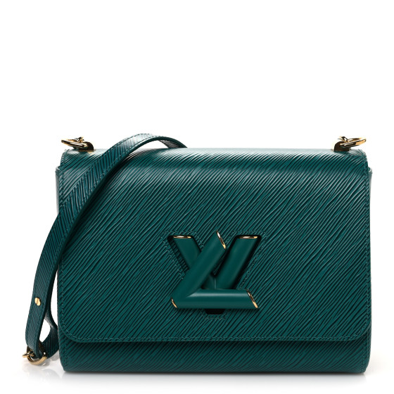 Louis Vuitton Epi Twist Shoulder Bag MM Emeraude