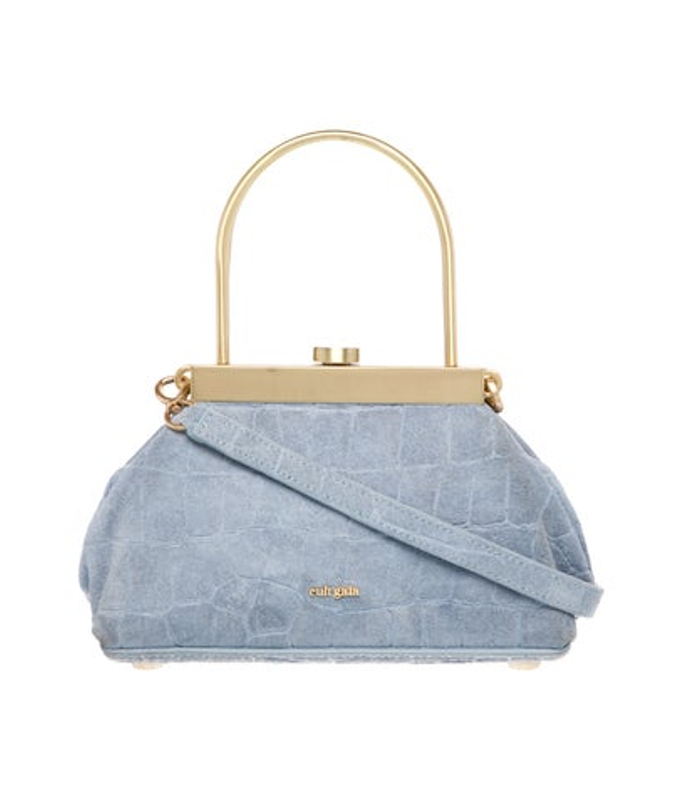 Cult Gaia Gaia Suede Shoulder Bag