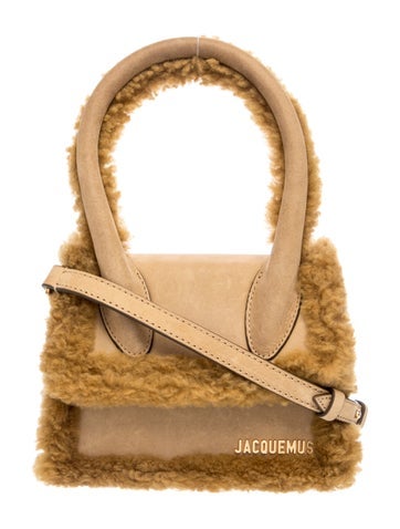 Suede Top Handle Bag