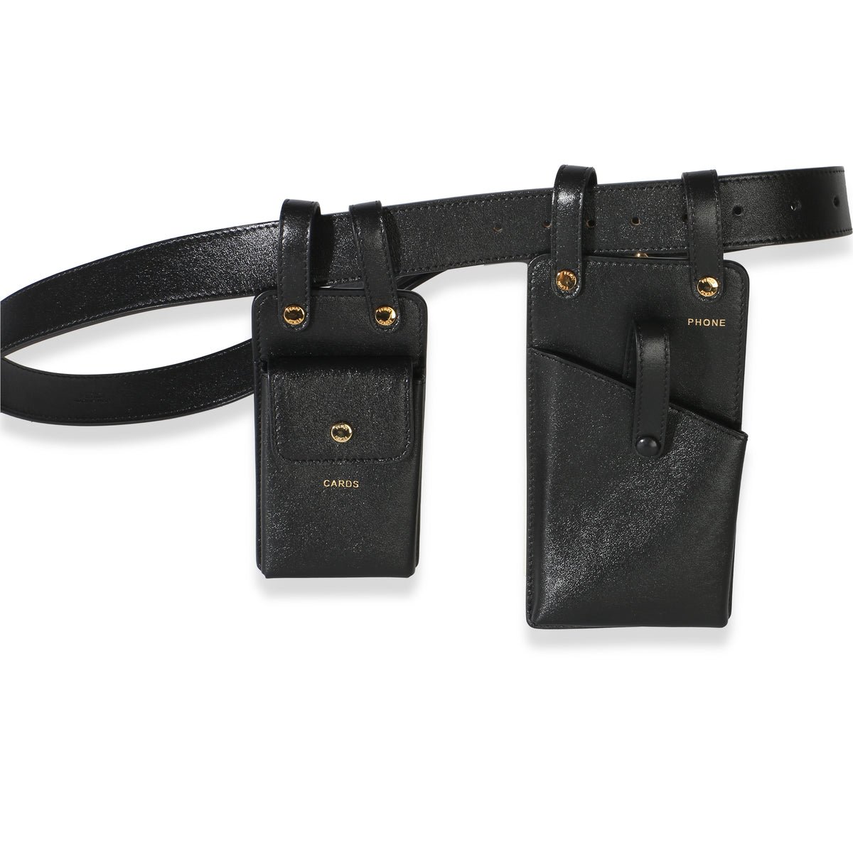 Black Vitello Glacier Utility Belt Pouch