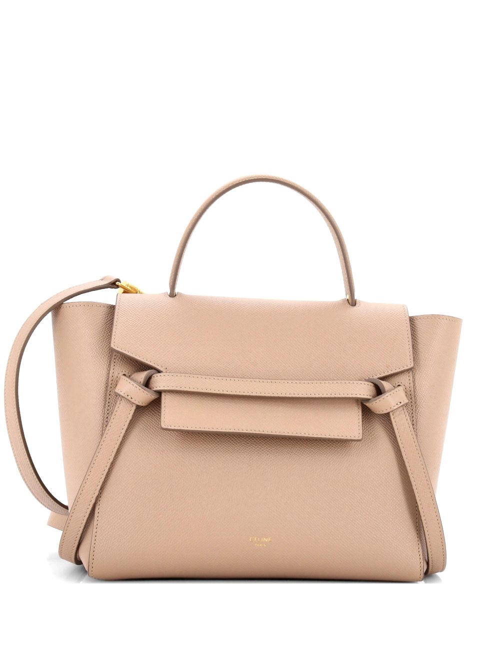 Belt Bag Textured Leather Micro satchel