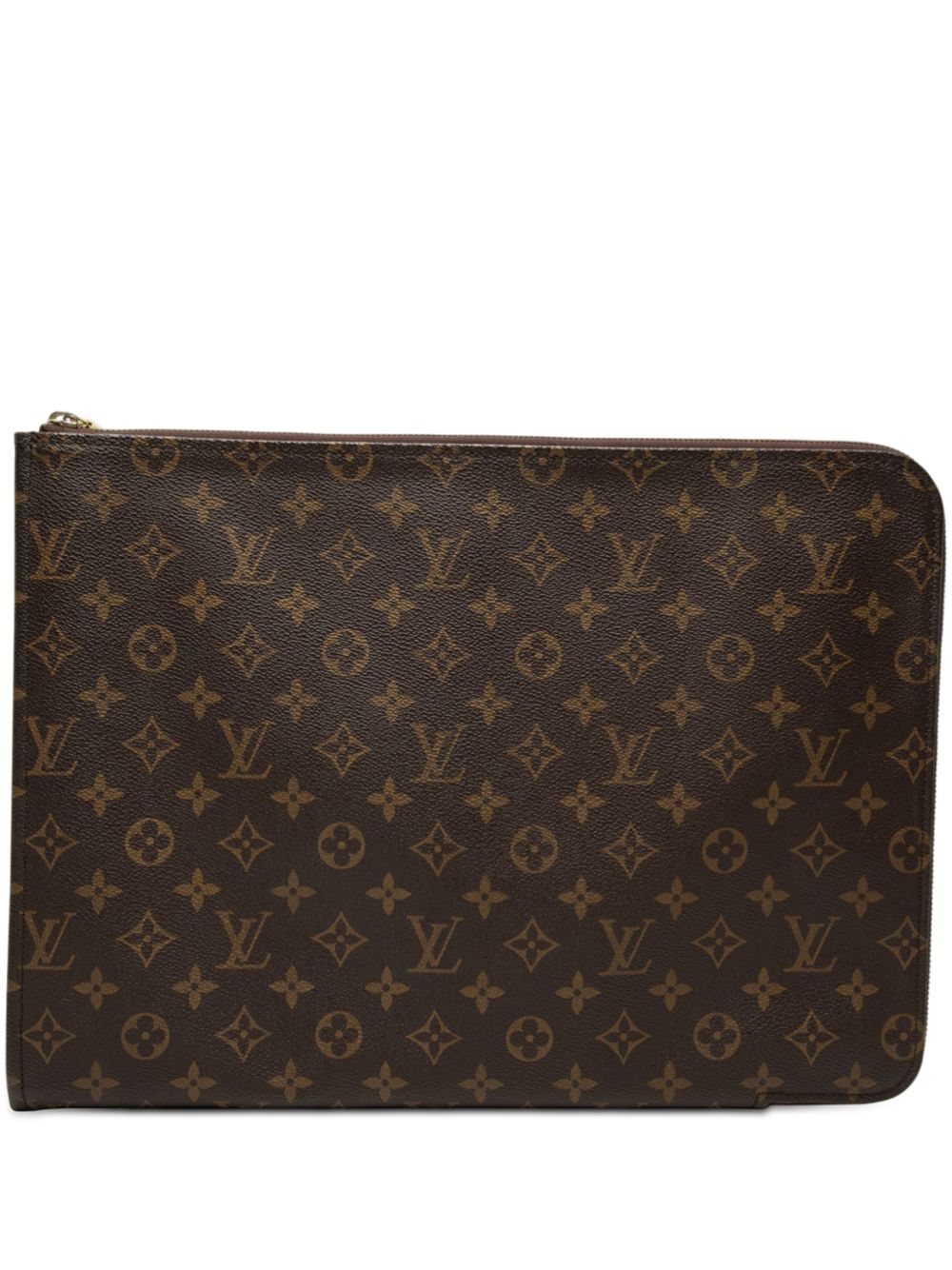 1996 Monogram Poche Documents Portfolio business bag