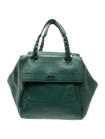Leather Top Handle Bag