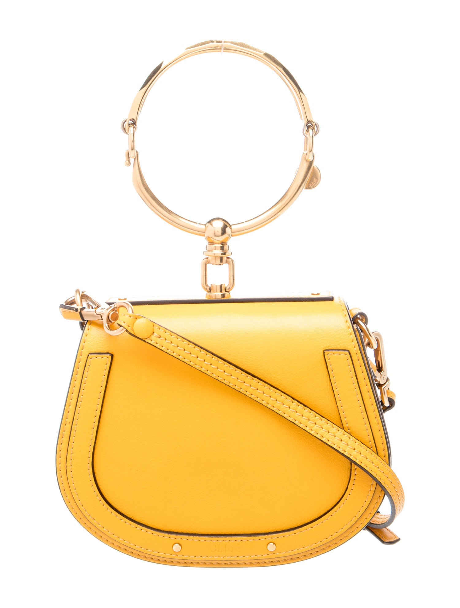 Chloe Patent Leather Top Handle Bag