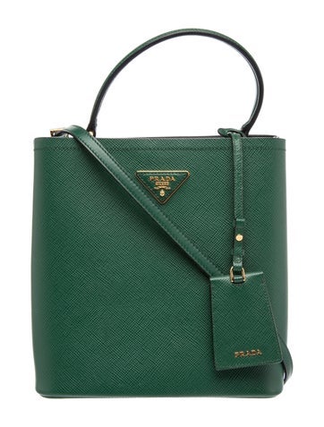 Saffiano Leather Panier Bag