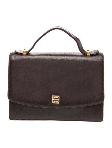 Leather Top Handle Bag Vintage