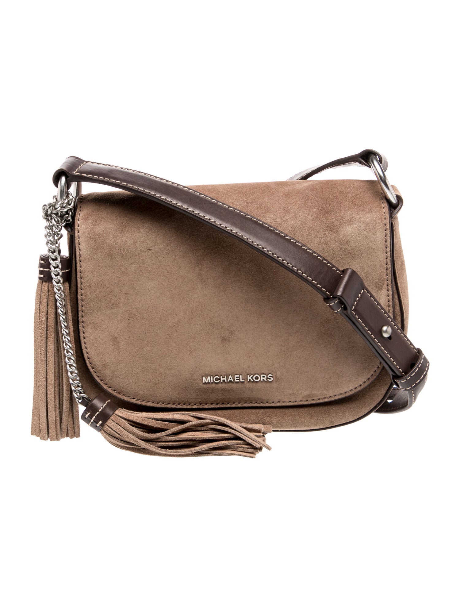 Suede Shoulder Bag