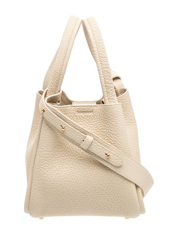 Leather Top Handle Bag