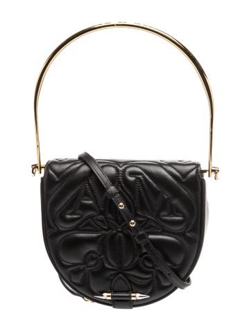 Leather Top Handle Bag