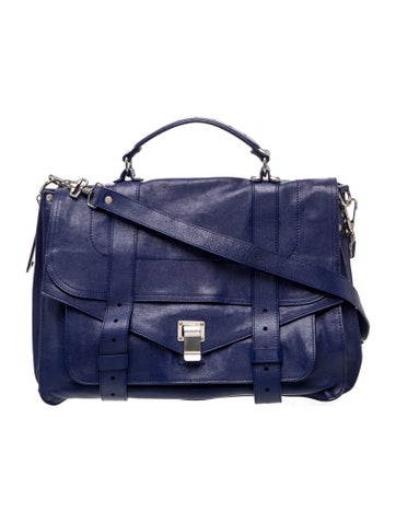 Leather Top Handle Bag