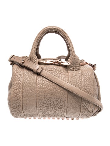 Leather Top Handle Bag