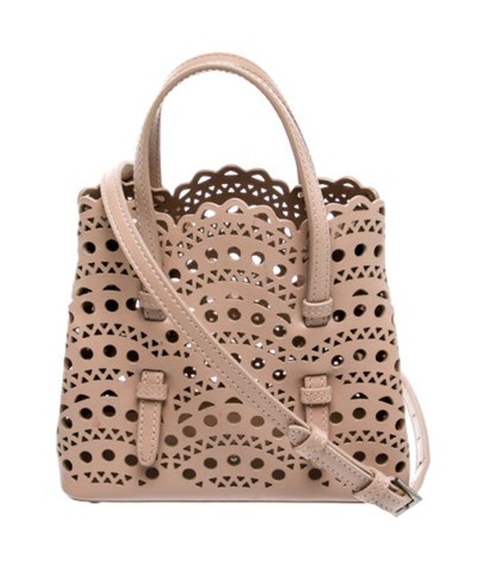 Alaia Leather Shoulder Bag