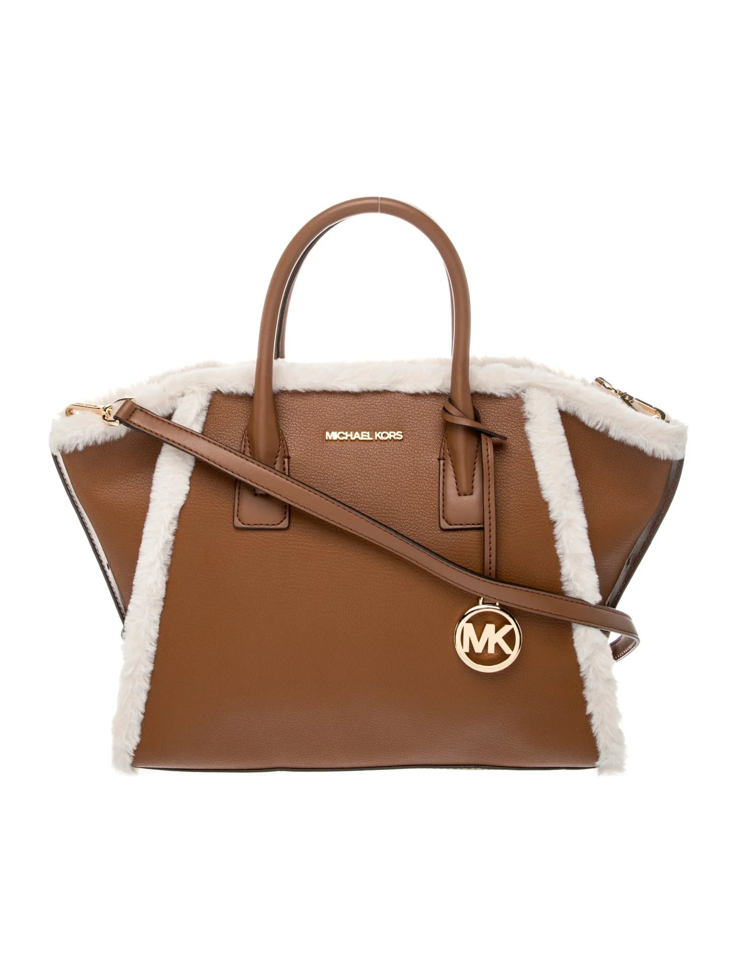 Michael Kors Leather Top Handle Bag
