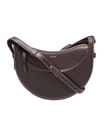 Polene Leather Crossbody Bag