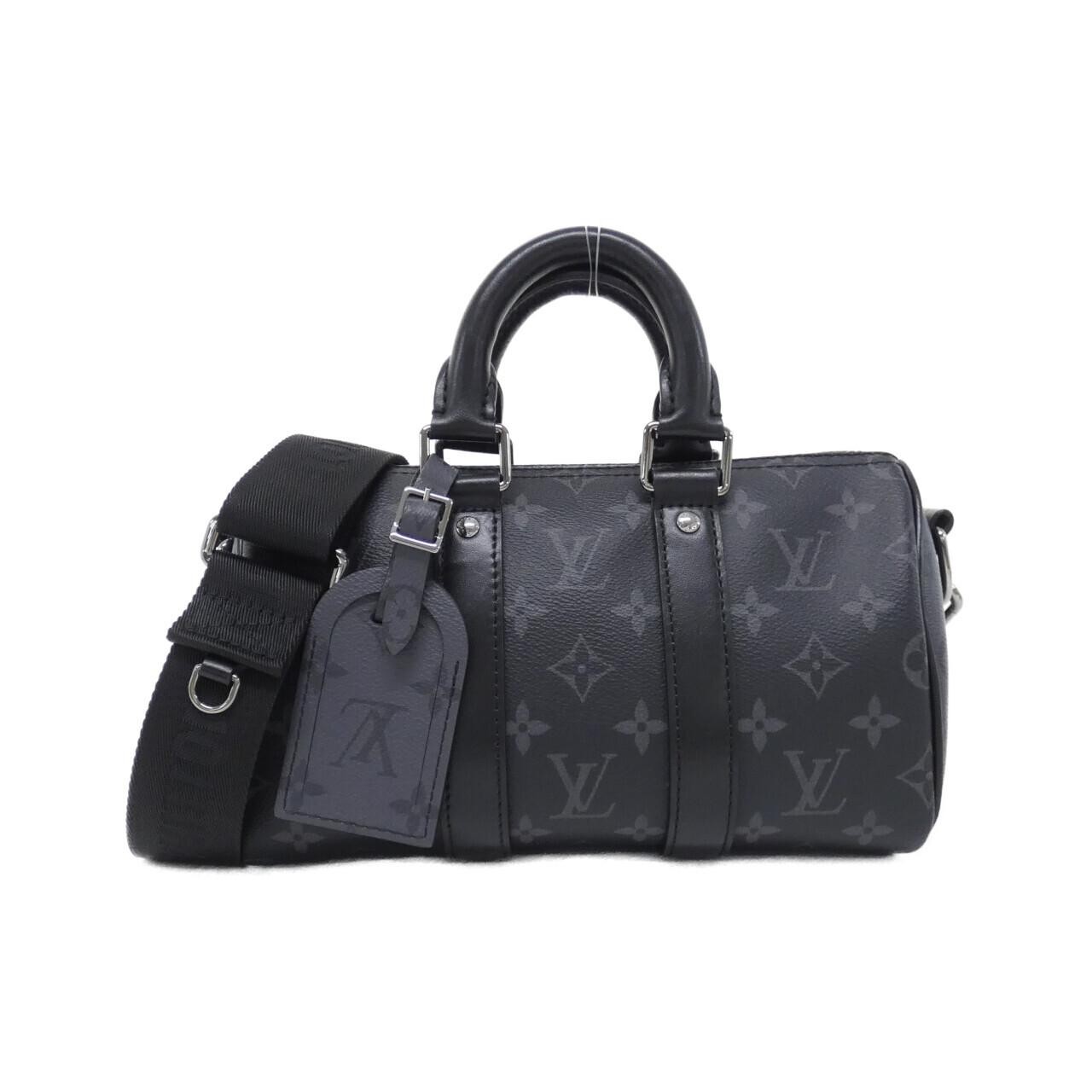 Louis Vuitton Monogram Eclipse Reverse Keepall Bandoulière 25 M46...