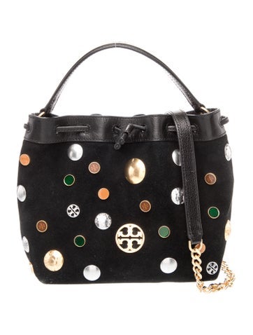 Suede Top Handle Bag