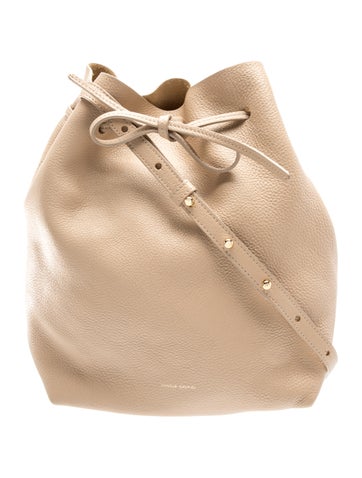Mansur Gavriel Leather Bucket Bag