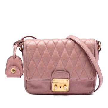 Calf Leather Vitello Shine Trapu Crossbody