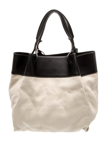 Canvas Top Handle Bag