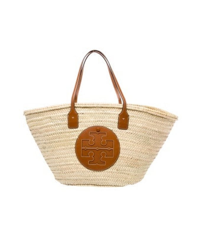 Tory Burch Burch Straw Tote