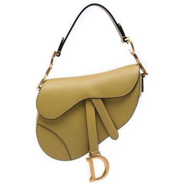 Mini Grained Calfskin Saddle Bag