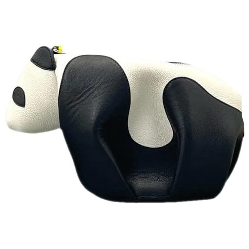 Animals leather crossbody bag