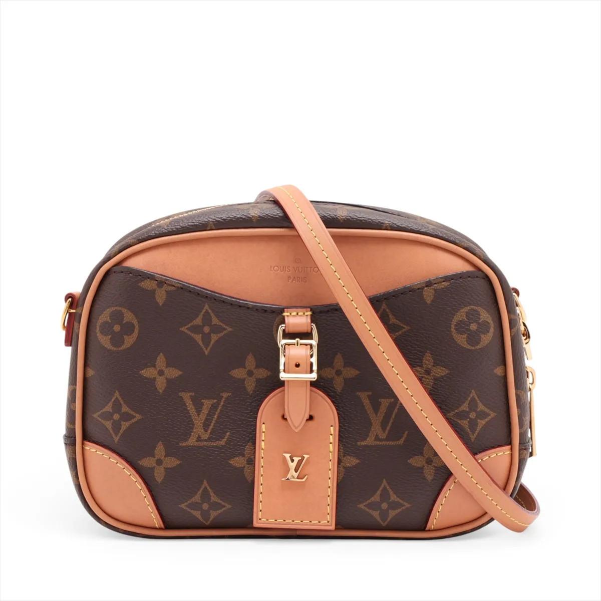 Louis Vuitton Monogram Deauville mini M45528 Brown There was an RFID response