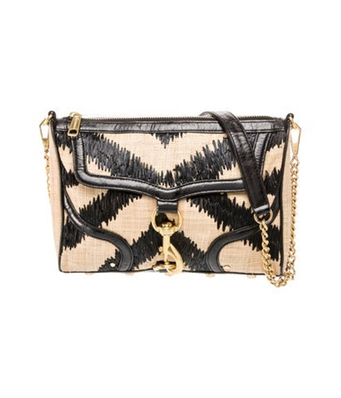 Rebecca Minkoff Minkoff Raffia Crossbody Bag