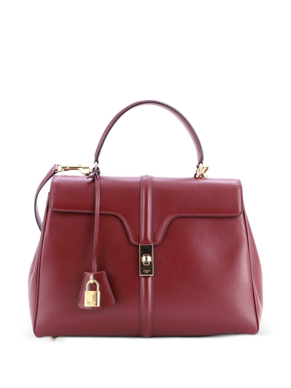 Celine 16 Top Handle Bag Smooth Calfskin Medium satchel