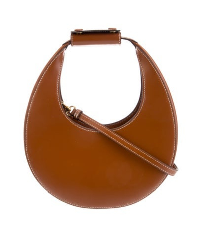 Staud Leather Top Handle Bag