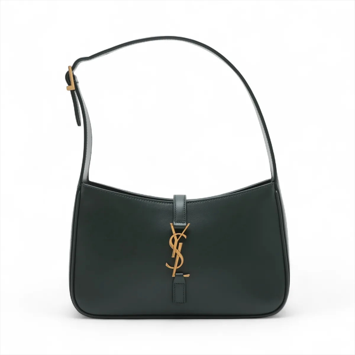 Saint Laurent Paris Le Sankassette Leather Shoulder bag Green 657228