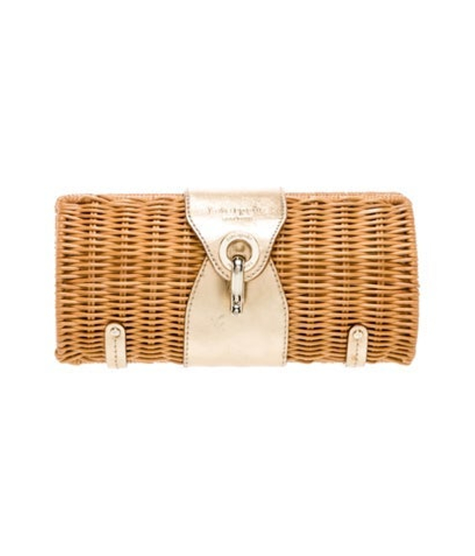 Kate Spade Spade New York Wicker Clutch