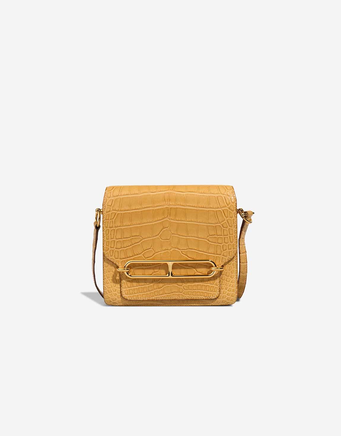 
		Roulis 18 Matte Alligator Sable Naturel    