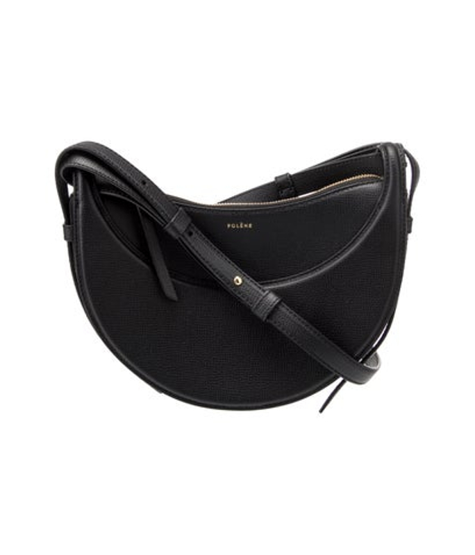 Polene Leather Crossbody Bag