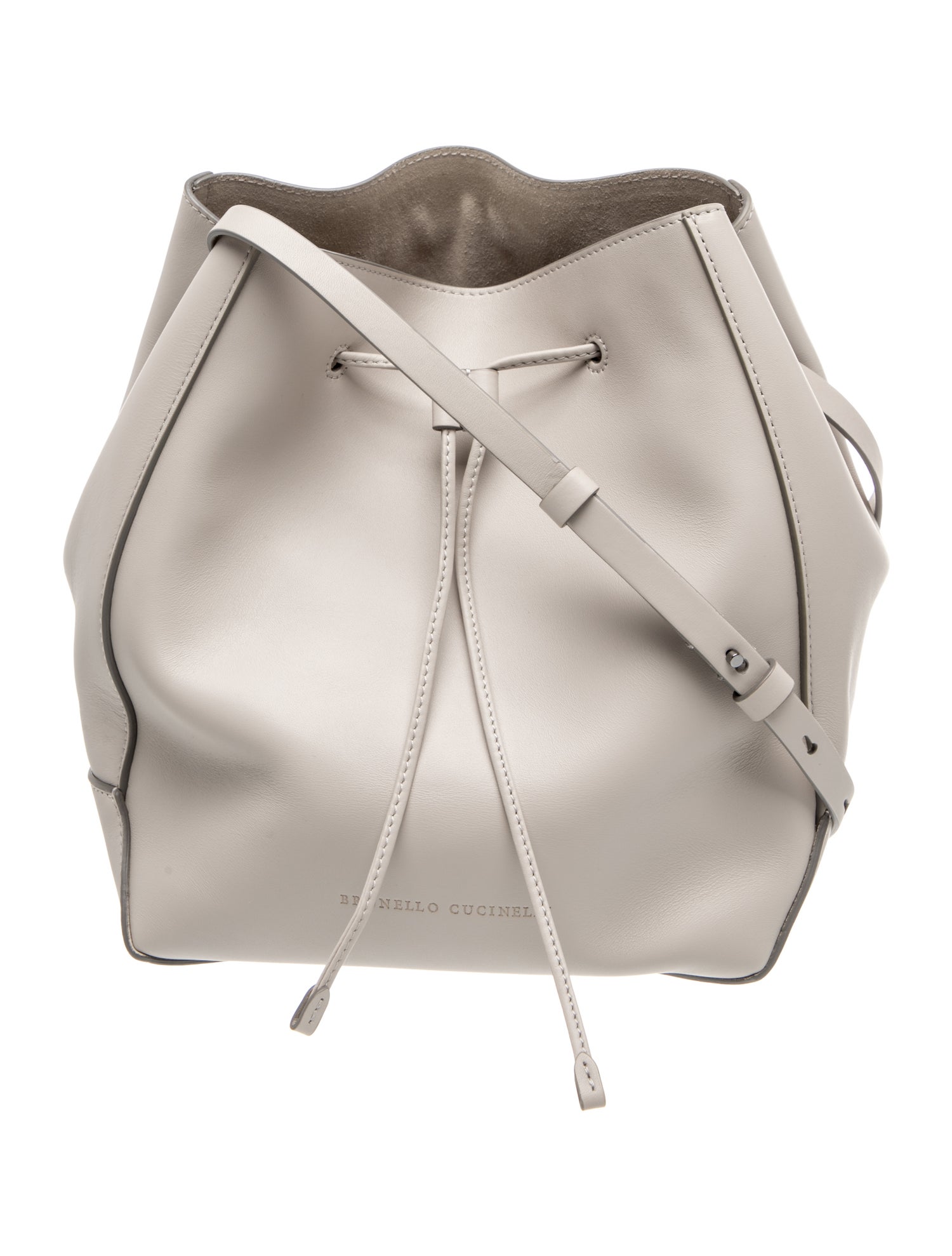 Leather Bucket Bag w/ Tags