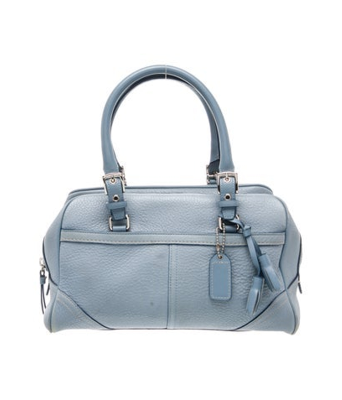 Coach Leather Top Handle Bag