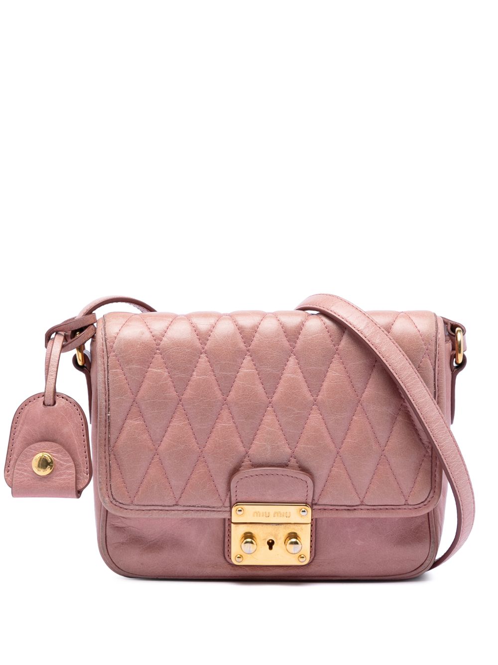 Miu Miu 2010-2026 Vitello Shine Trapu crossbody bag