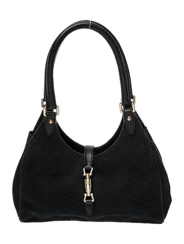 GG Canvas Jackie Bardot Small