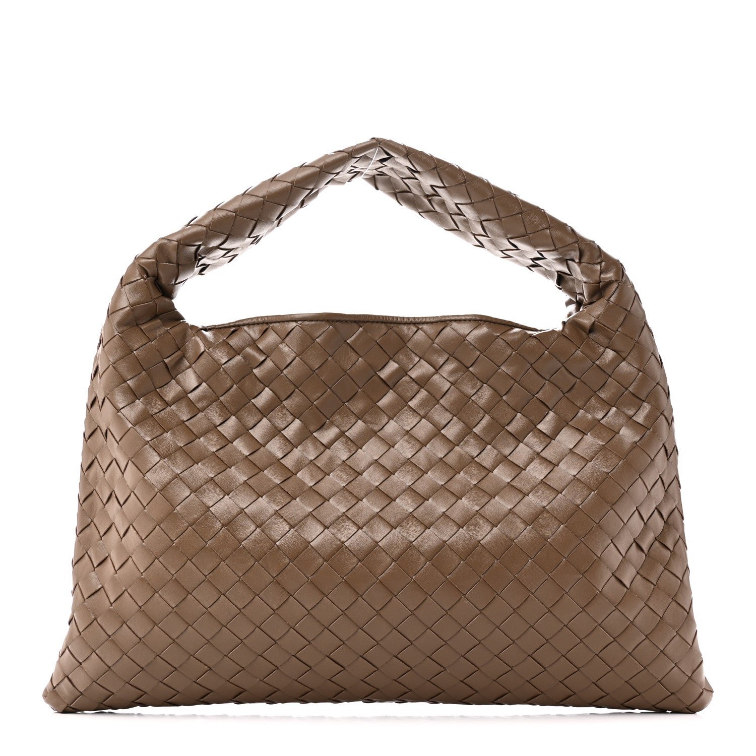 Bottega Veneta Calfskin Intrecciato Small Hop Pinecone