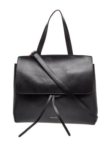 Leather Top Handle Bag