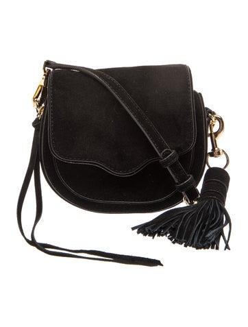 Suede Crossbody Bag