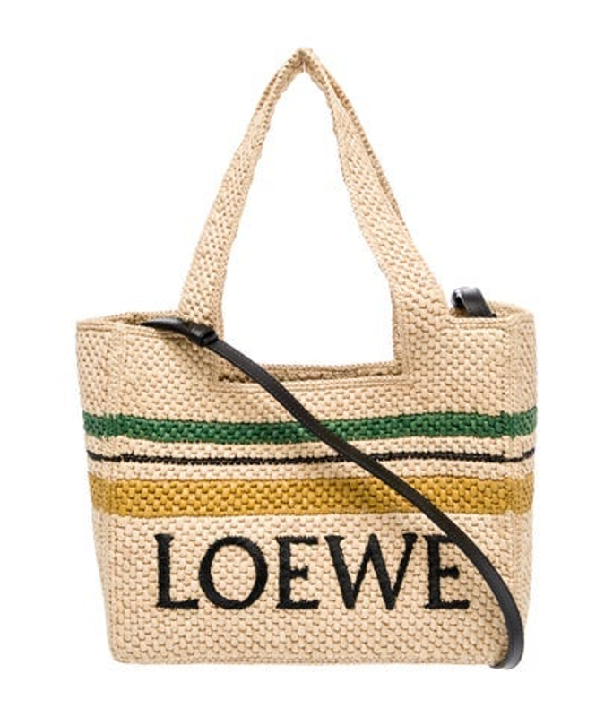 Loewe Raffia Tote