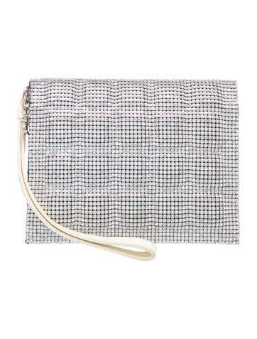 Quilted Crystal Clutch