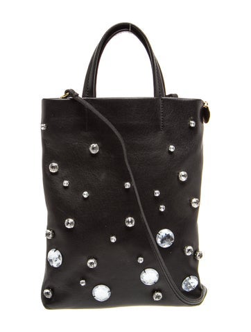 Leather Top Handle Bag